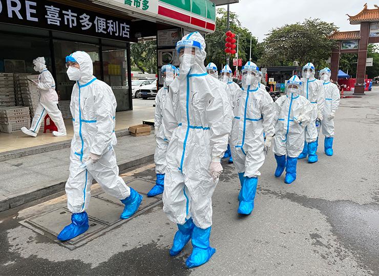 集团党员助力广州疫情封控区，筑牢抗疫“长城”